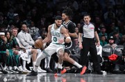 塔图姆20+8+8波尔津吉斯24分 凯尔特人2分险胜篮网
